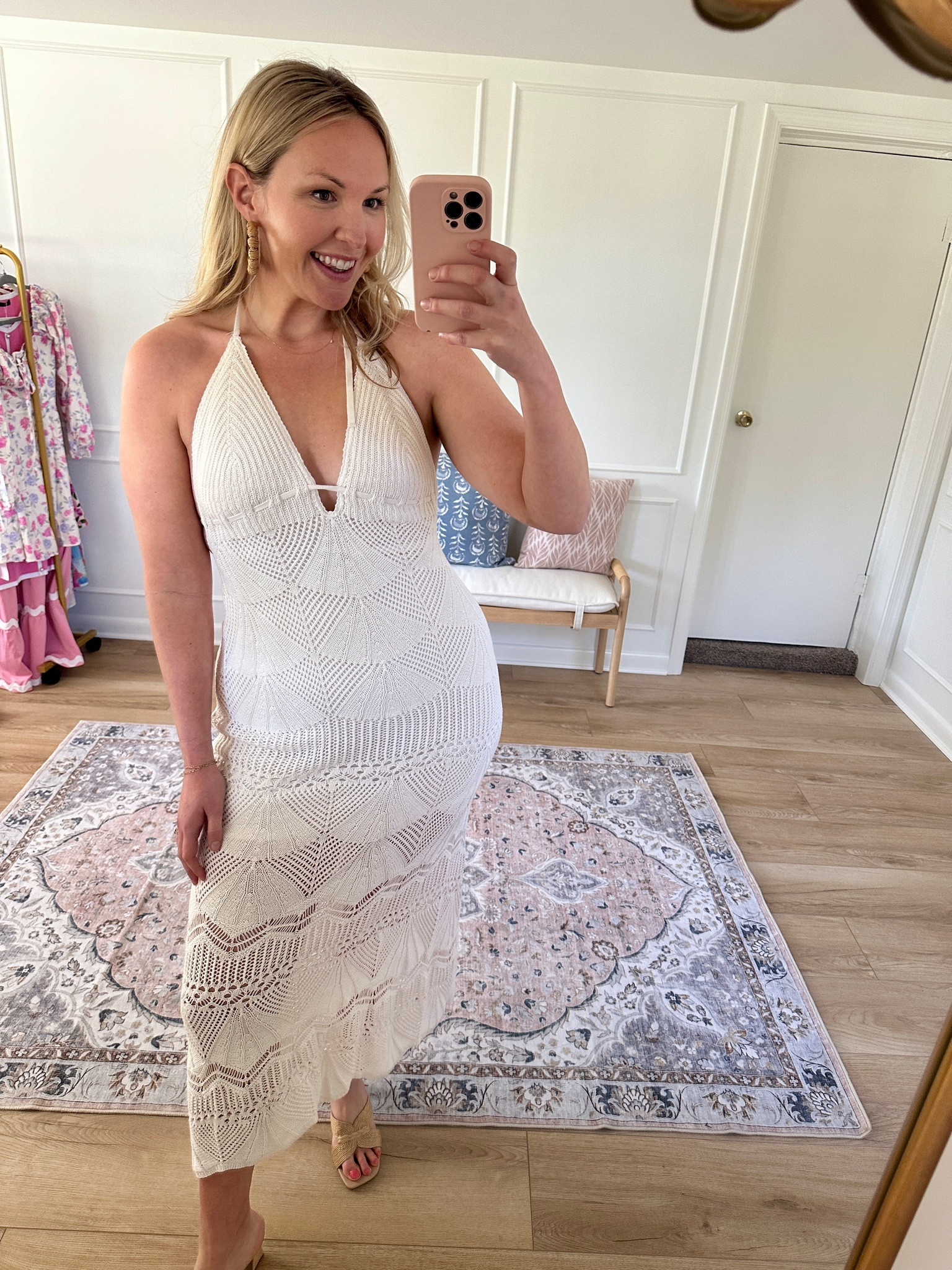 This dress is coming with me on vacation! I’m wearing a med  

#LTKsalealert #LTKmidsize #LTKSeasonal