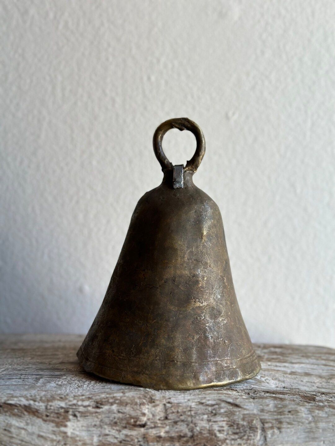 Large Antique African Brass Bell - Etsy | Etsy (US)