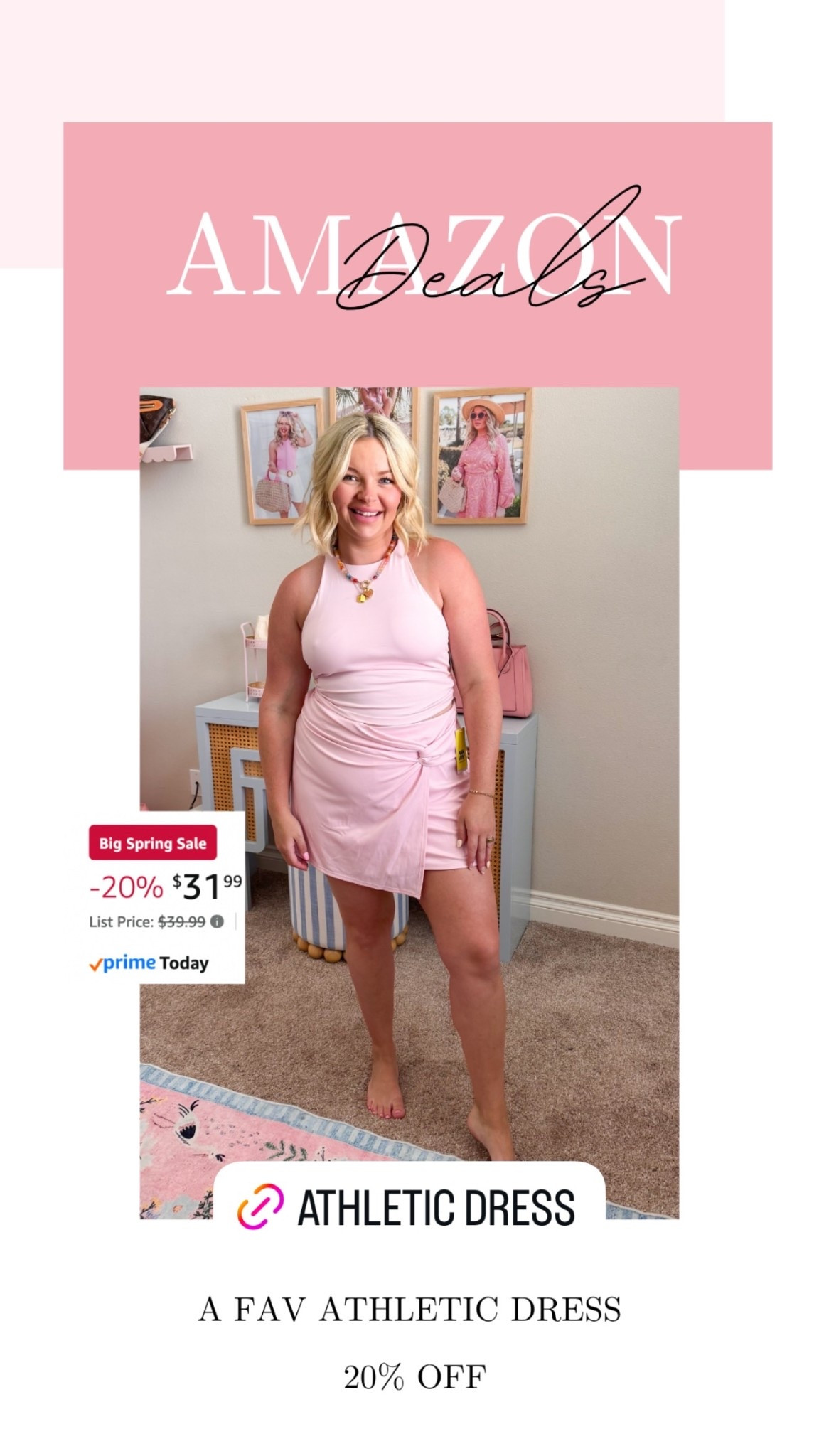 ￼ my cute athletic dress is on deal! Comes in several colors!

#LTKSaleAlert #LTKActive #LTKMidsize