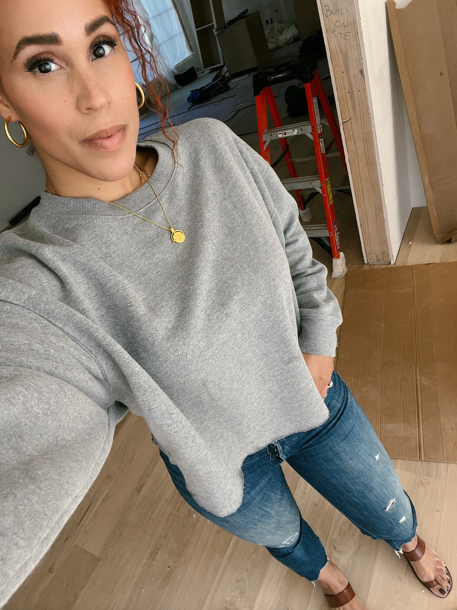 Everyday necklaces + my all time favorite jeans + the target sweatshirt of my dreams 

#LTKfindsunder50