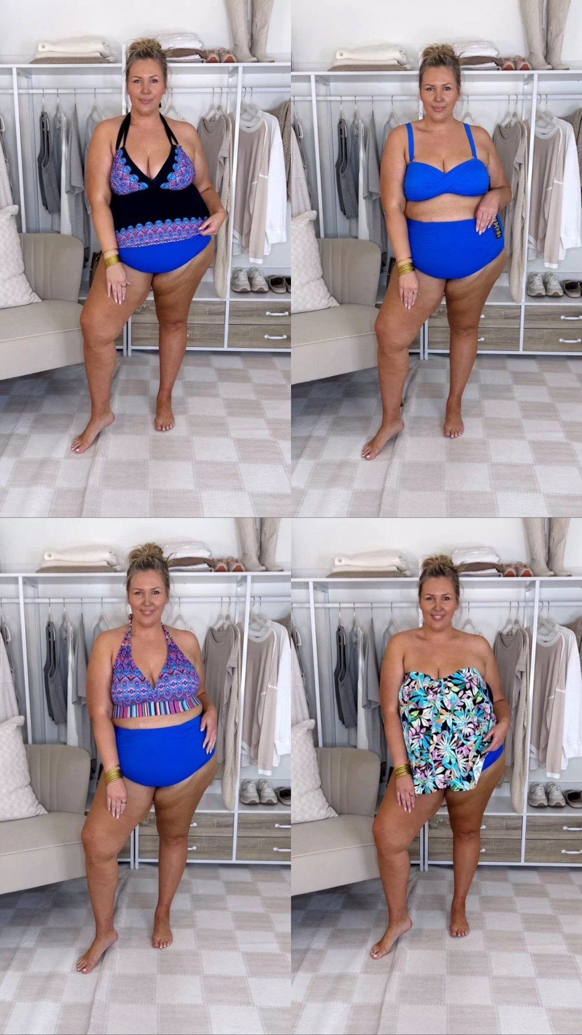 Swimsuits for all plus size try-on! If you’re in between in the tops, size up! Wearing a 18 in both!

Plus size fashion, plus size swimwear, beach outfit ideas, high waisted swim bottoms, affordable swimwear, vacation swimwear, midsize fashion

#LTKTravel #LTKPlusSize #LTKMidsize