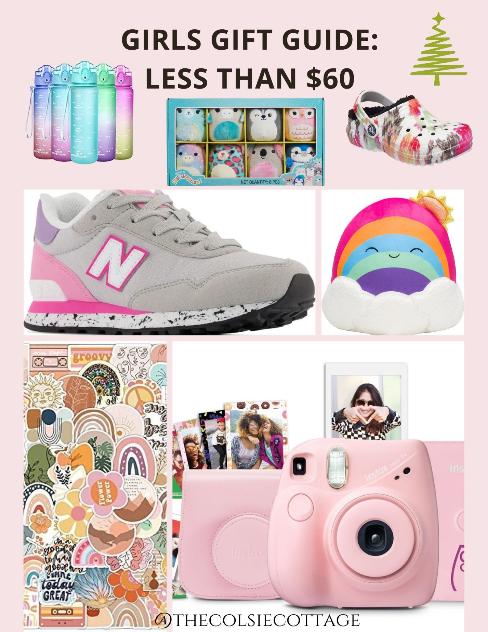 Girls Holiday Gift Guide! Things I have ordered for my girls for Christmas this year. Things they want (camera), wear (shoes), need (water bottle for school + cute stickers) and something to read (Bible linked below). Almost all is currently on sale and below $60! 

#LTKsalealert #LTKGiftGuide #LTKkids