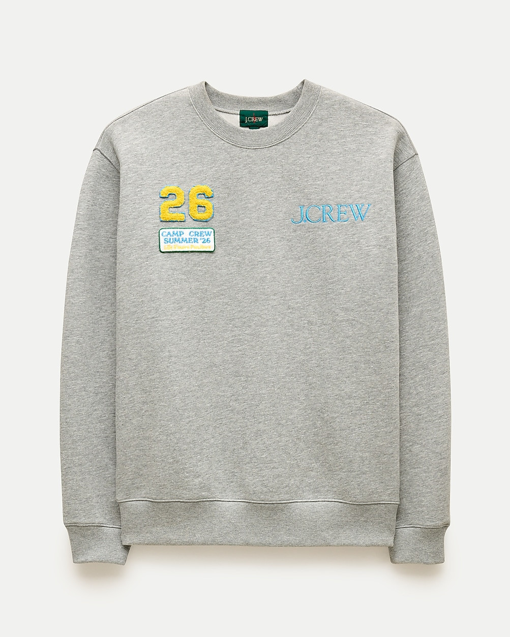 Camp Crew '83 fleece crewneck sweatshirt | J. Crew US