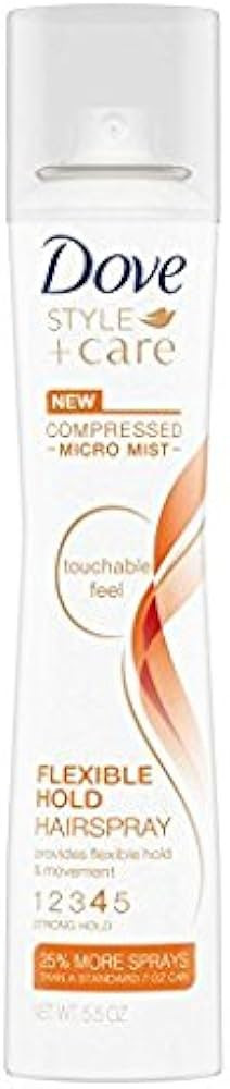 Dove Style + Care Flexible Hold Hairspray, Pack of 2 | Amazon (US)