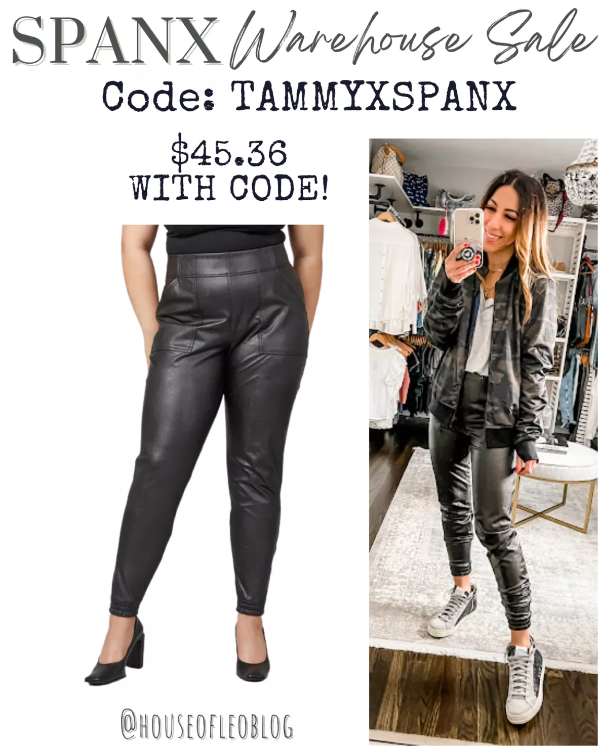 Spanx Spanx Leather Like Joggers Spanx Spanx Leather Like Joggers