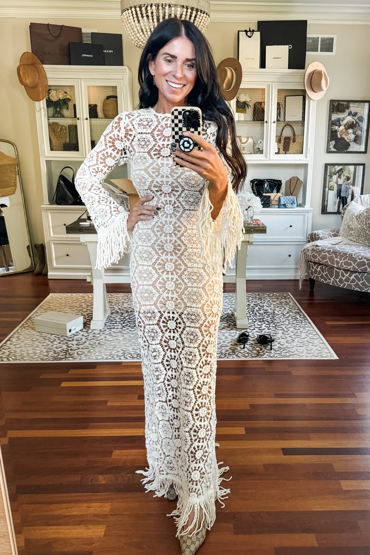 Crochet dress
Size small 

#LTKParties #LTKCon #LTKStyleTip