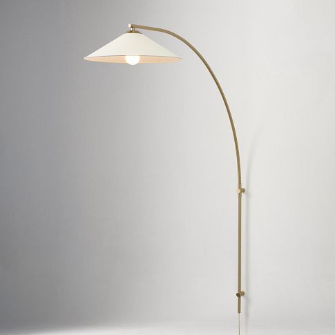 Kern Metal Overarching Plug-In Sconce (59") | West Elm (US)