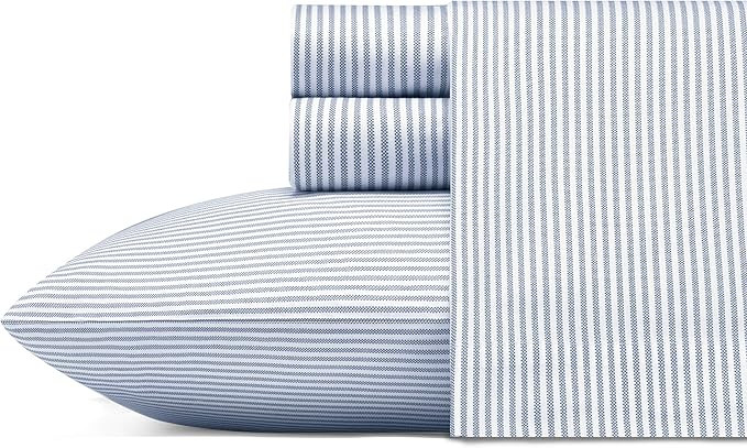 Poppy & Fritz | Percale Collection | Bed Sheet Set - 100% Cotton, Crisp & Cool, Lightweight & Moi... | Amazon (US)