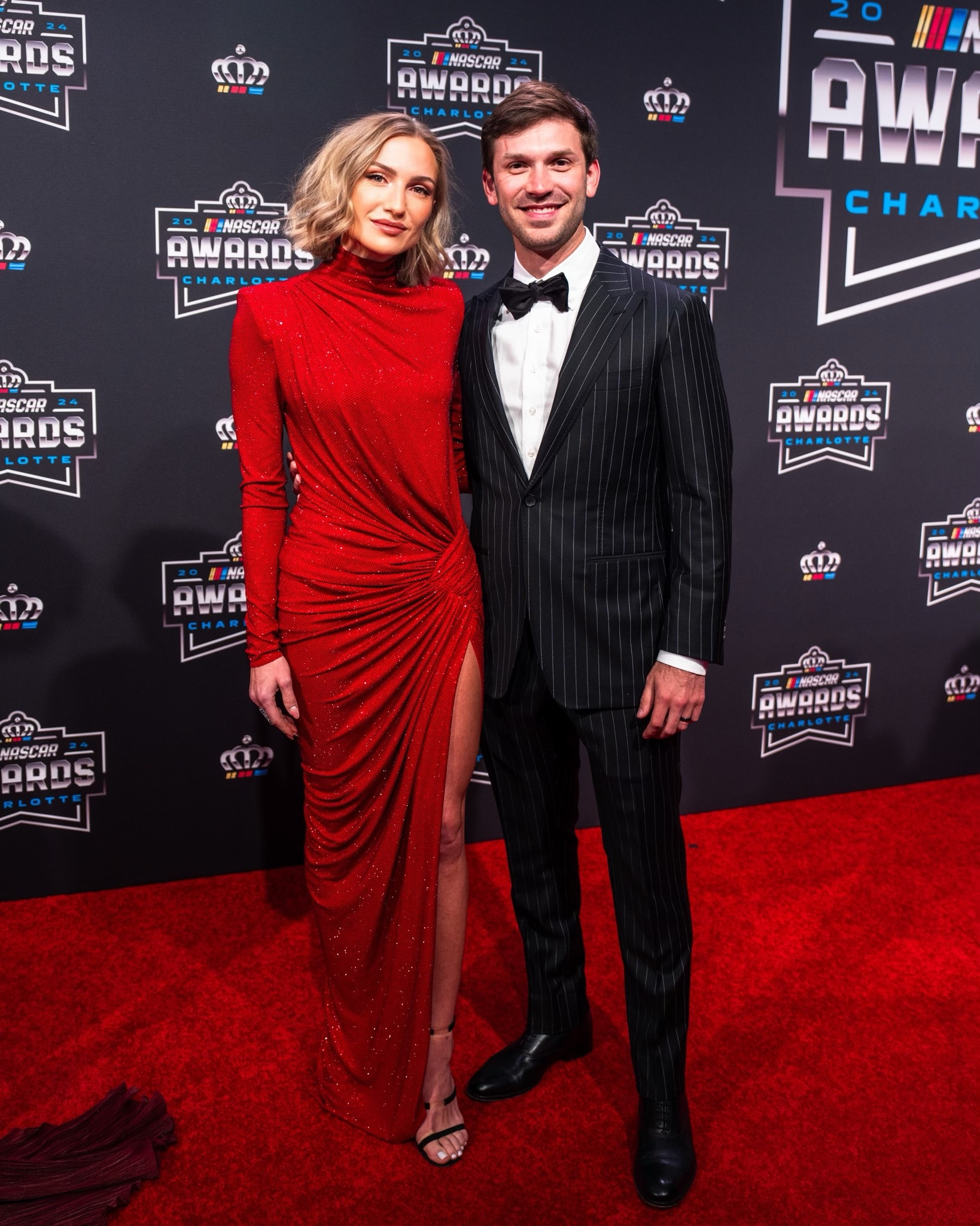 2024 NASCAR banquet 🖤 This dress is no longer sold but I linked some other embellished dresses from the same brand ❤️ 

#LTKStyleTip #LTKShoeCrush #LTKParties