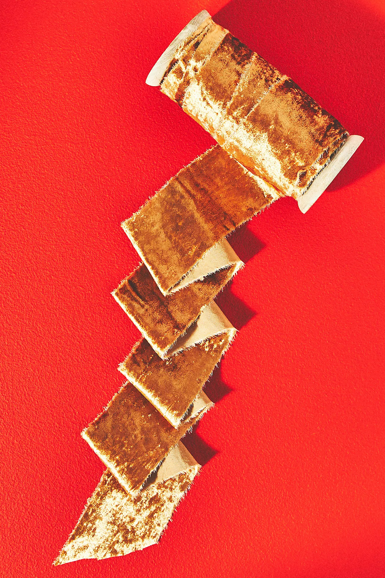 Vintage Fray Velvet Ribbon | Anthropologie (US)