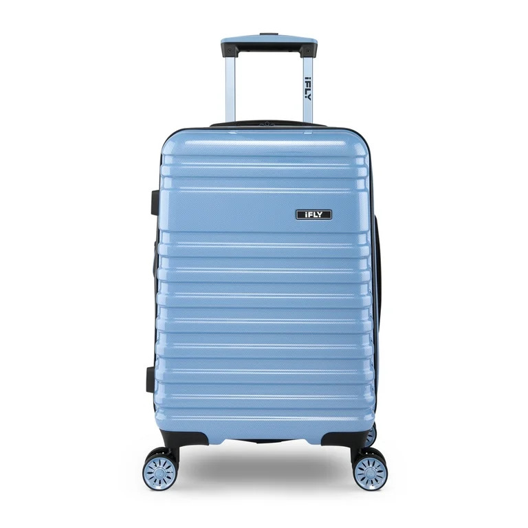 iFLY Hardside Spectre Versus Carry-On Lugagge, 20", Blue/Navy | Walmart (US)