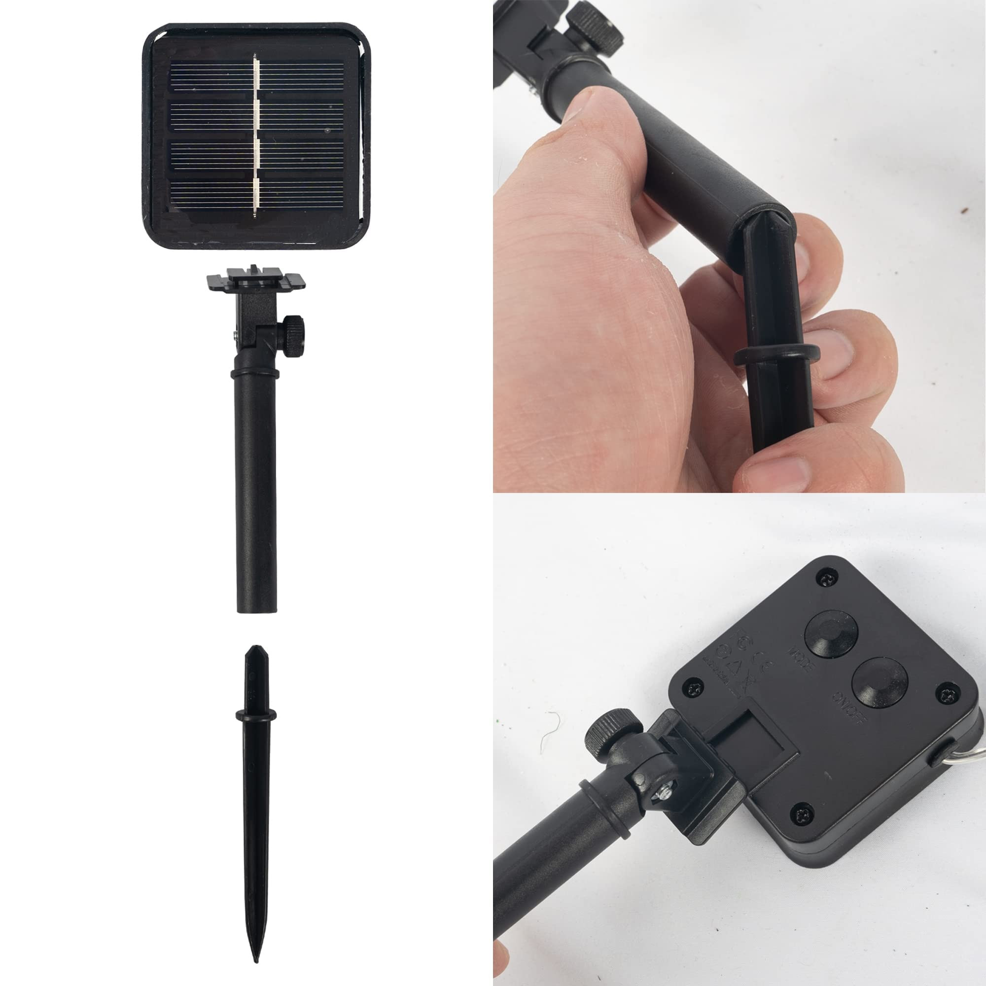 Dazzle Bright 2 Pack Solar String Lights Outdoor, Total 80FT 240LED Solar Powered Waterproof Fair... | Amazon (US)