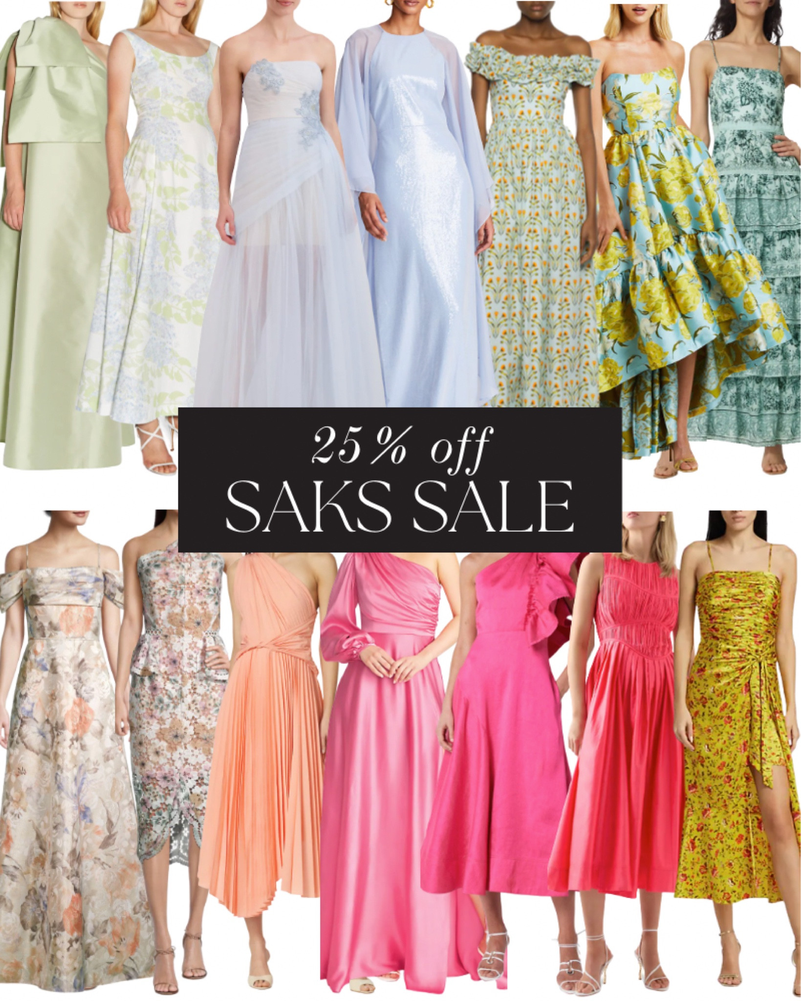 Evening dresses included in the Friends & Family Sale at Saks Fifth Avenue! Take 25% off now through Monday🥂

#sale #formal #wedding #blacktie #gowns

#LTKwedding #LTKsalealert