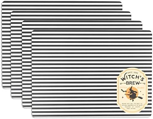 KAF Home Halloween Cork Placemats 16 x 12-Inch Set of 4 (Witch’s Brew) | Amazon (US)