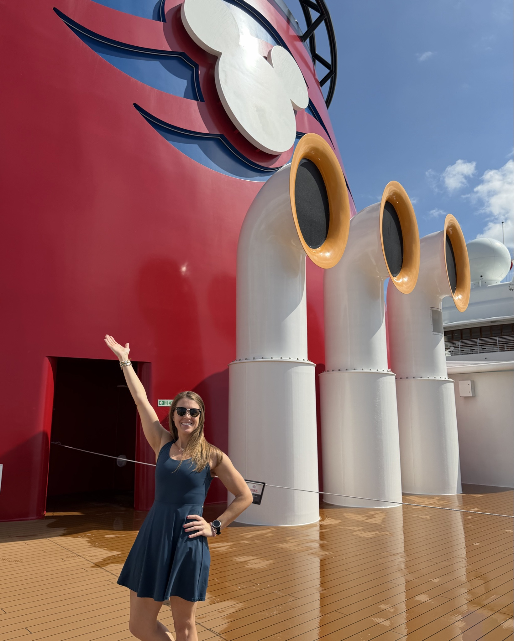 I had the opportunity to tour the Disney Treasure with my travel agency! They said, dress casual, but something your agency would be proud to see you in… and also wear comfortable shoes!

10,000+ steps and 15 flights of stairs later, this outfit was a great choice!

#disneycruiseline

#LTKdayinmylife #LTKootd #LTKTravel