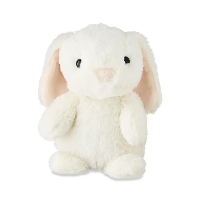 Easter Small White Sitting Bunny Plush, 7 in, by Way To Celebrate | Walmart (US)