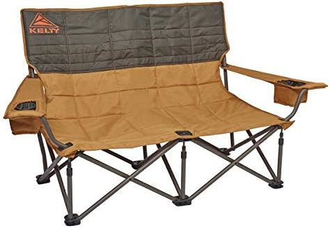 Kelty Low-Love Seat Camping Chair - Portable, Folding Chair for Festivals, Camping and Beach Days | Amazon (US)