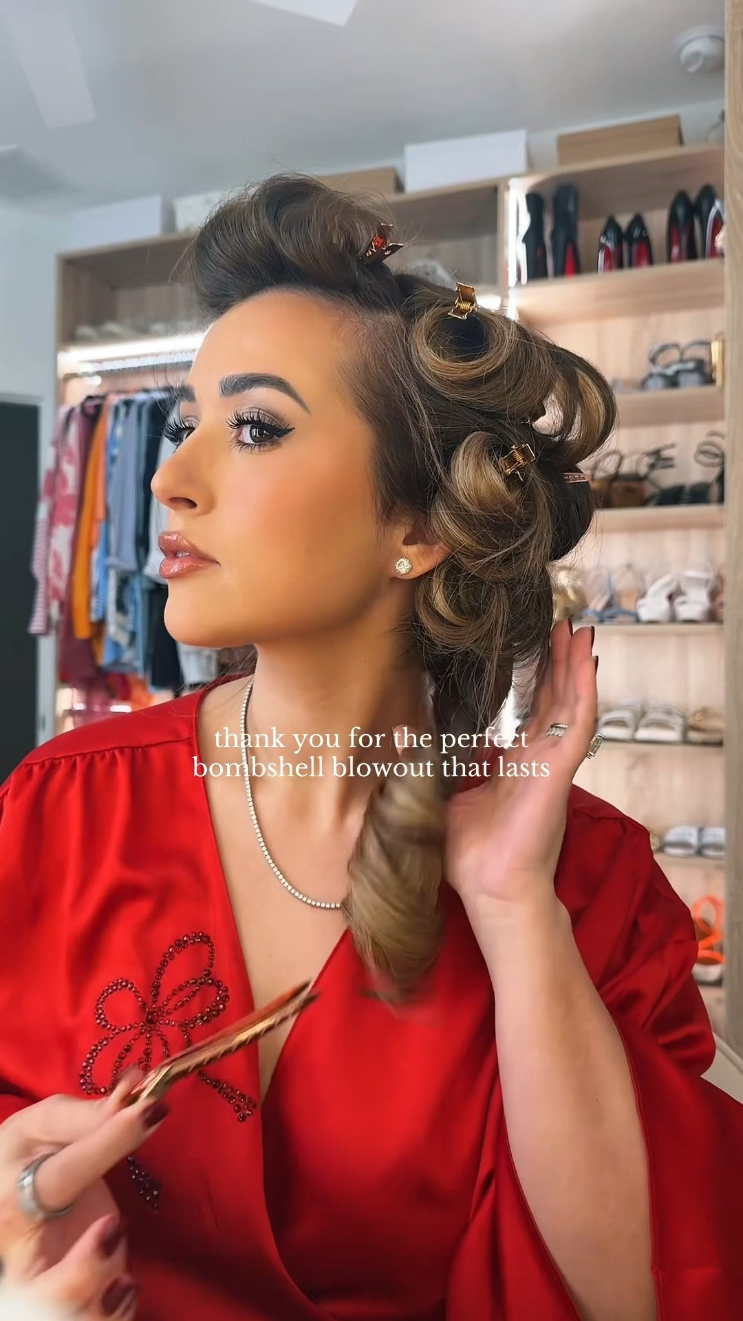 How I did my new year eve hair that lasted all night long 🖤 the best hack for a perfect blowout. 

#LTKFindsUnder100 #LTKBeauty