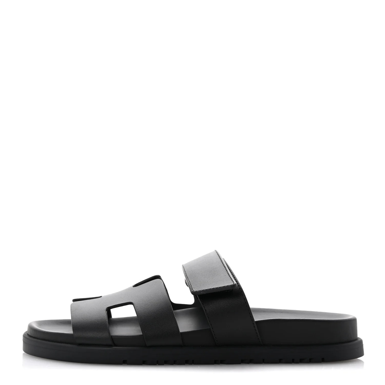 Calfskin Womens Chypre Sandals 36 Black | FASHIONPHILE (US)