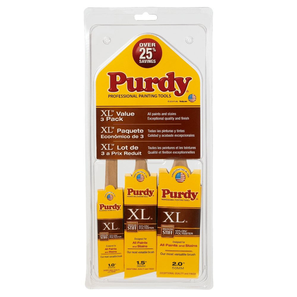 Purdy 140853100 XL Brush 3 Pack | Amazon (US)