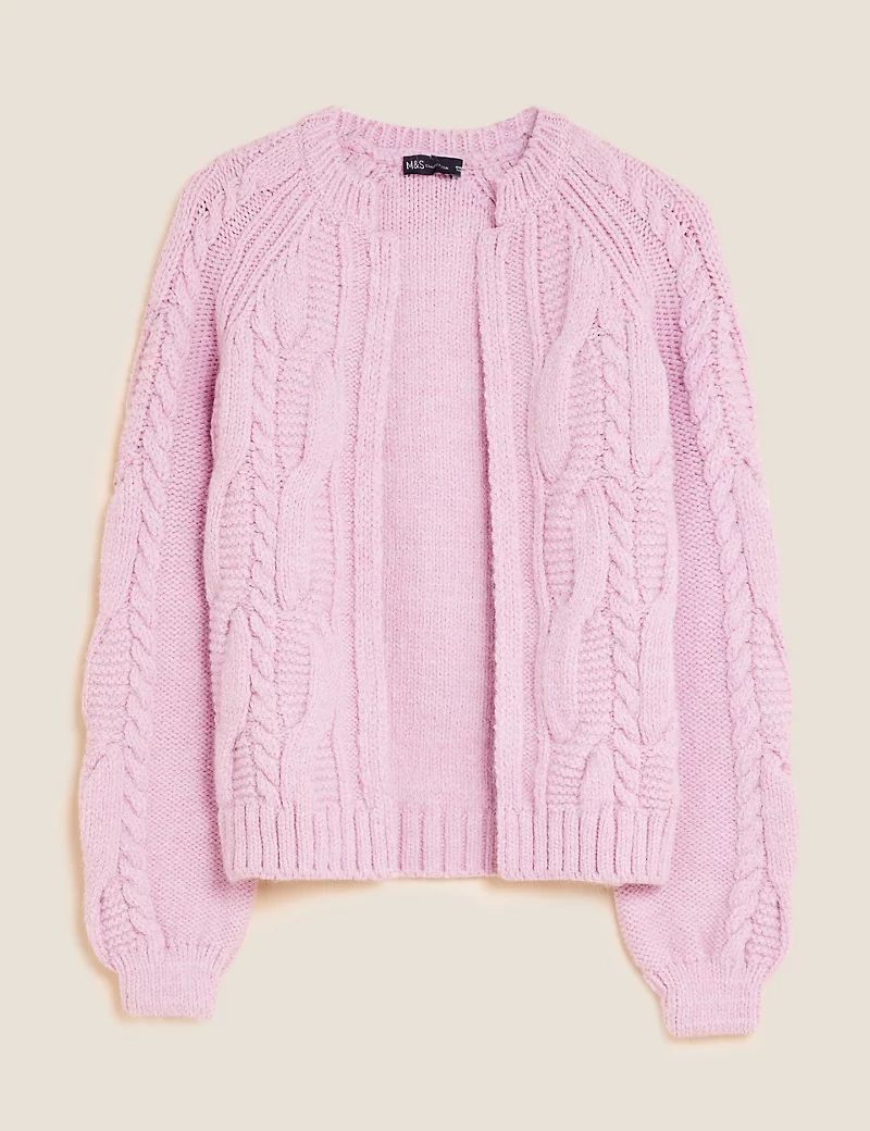 Cable Knit Cardigan | Marks & Spencer (UK)