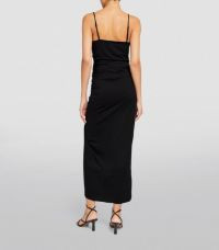 Satin Ruched Midi Dress | Harrods