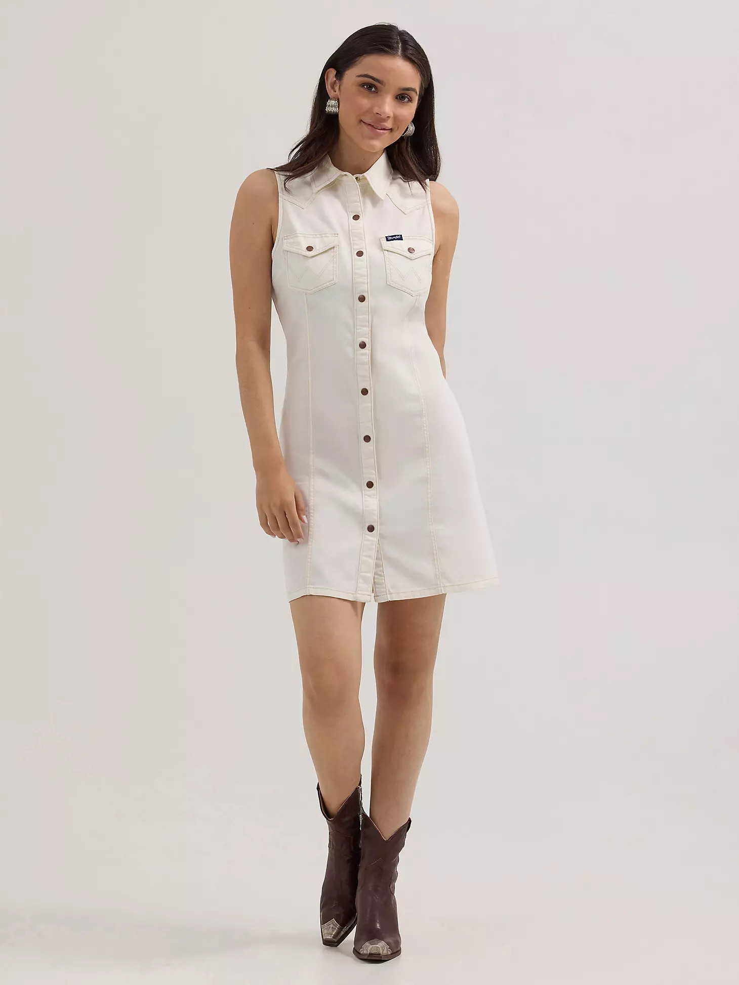 Women's Western Snap Shift Dress | Wrangler