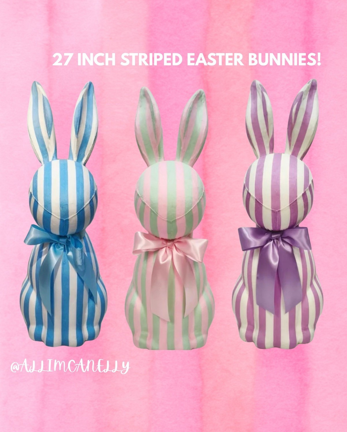 Walmart striped bunny 

#LTKHome #LTKSeasonal