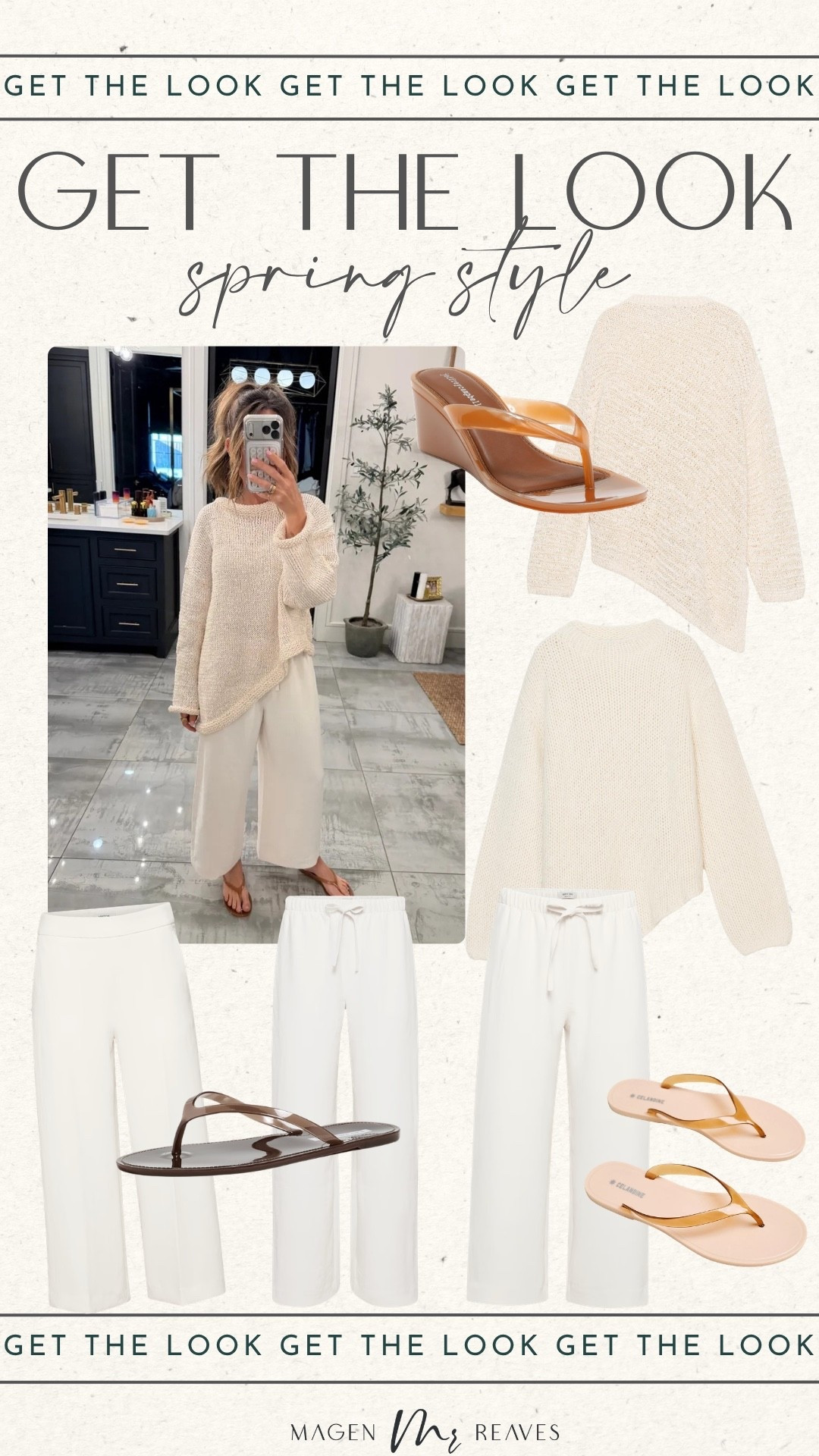 Spring outfit inspo

Aritzia sweater, cream sweater, spring sweater, spring outfit, jelly sandals, petite style

#LTKSeasonal #LTKPetite #LTKootd