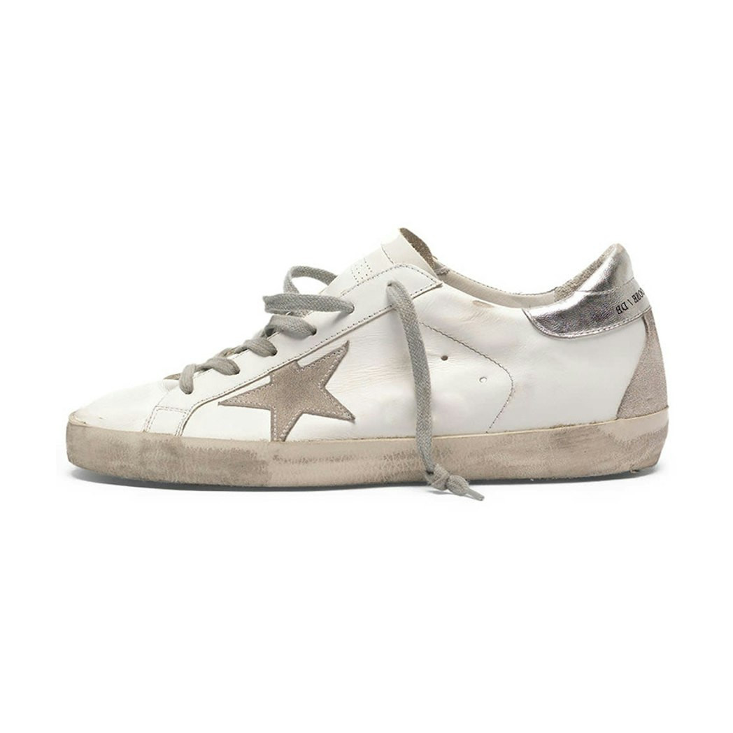 (W) Golden Goose Super-Star 'Grey Star White Silver Tail' US 5W | Novelship