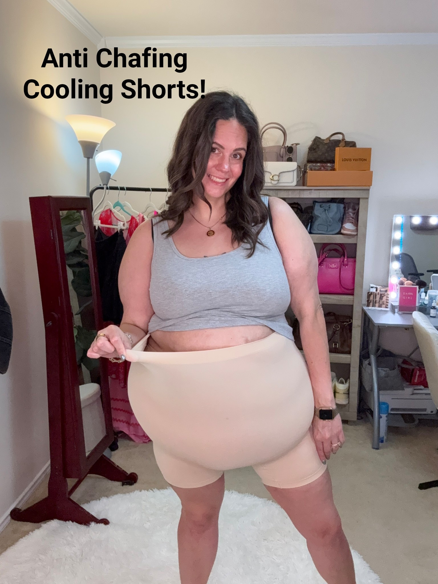 These anti chafing cooling shorts are so amazing! 

#LTKPlusSize #LTKStyleTip