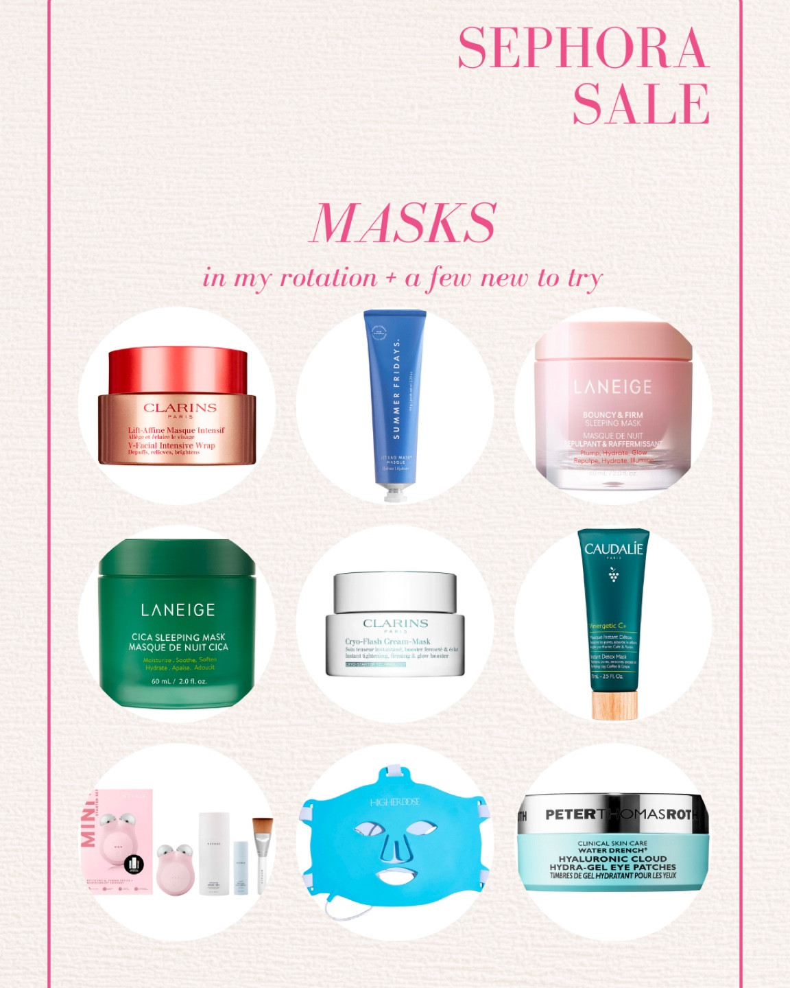 My favorite masks and devices from the Sephora sale! 

#LTKbeauty #LTKxSephora #LTKsalealert