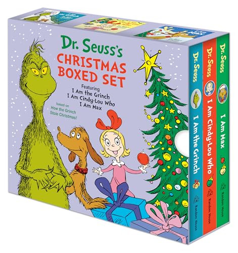 Dr. Seuss's Christmas 3-Book Boxed Set: I Am the Grinch, I Am Cindy-Lou Who; I Am Max: Based on How the Grinch Stole Christmas (Dr. Seuss's I Am Board Books) | Amazon (US)