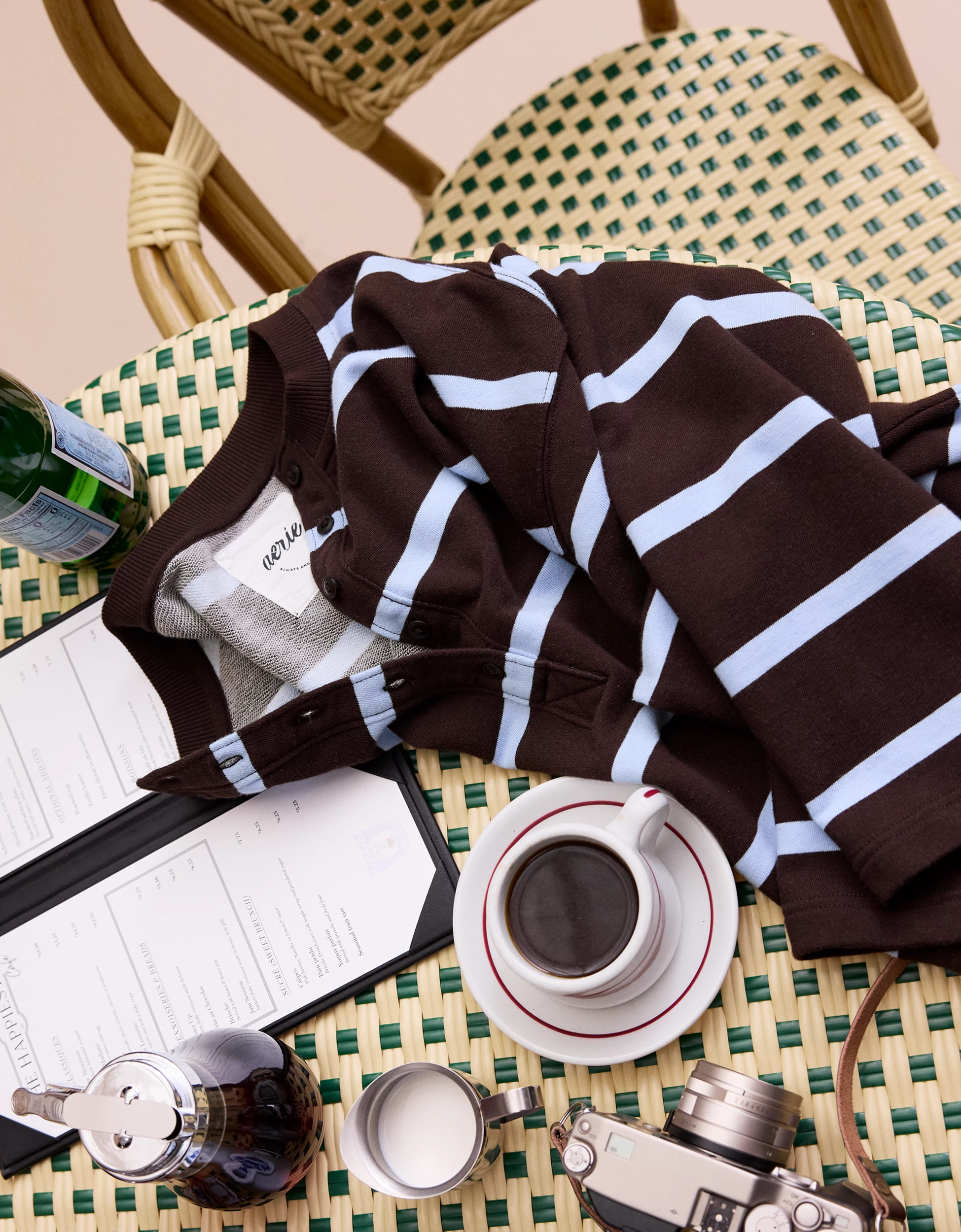 Aerie Alumni Henley Sweatshirt | Aerie