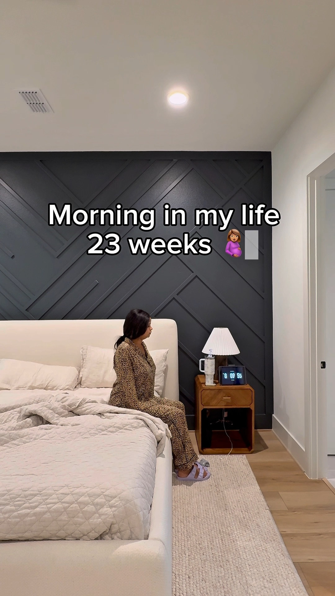 Morning Vlog 🤰🏽 These are the best pjs and are bump friendly! Wearing size M #morningvlog #morningroutine #vlog #victoriasecret #pajamas 

#LTKU #LTKHoliday #LTKGiftGuide