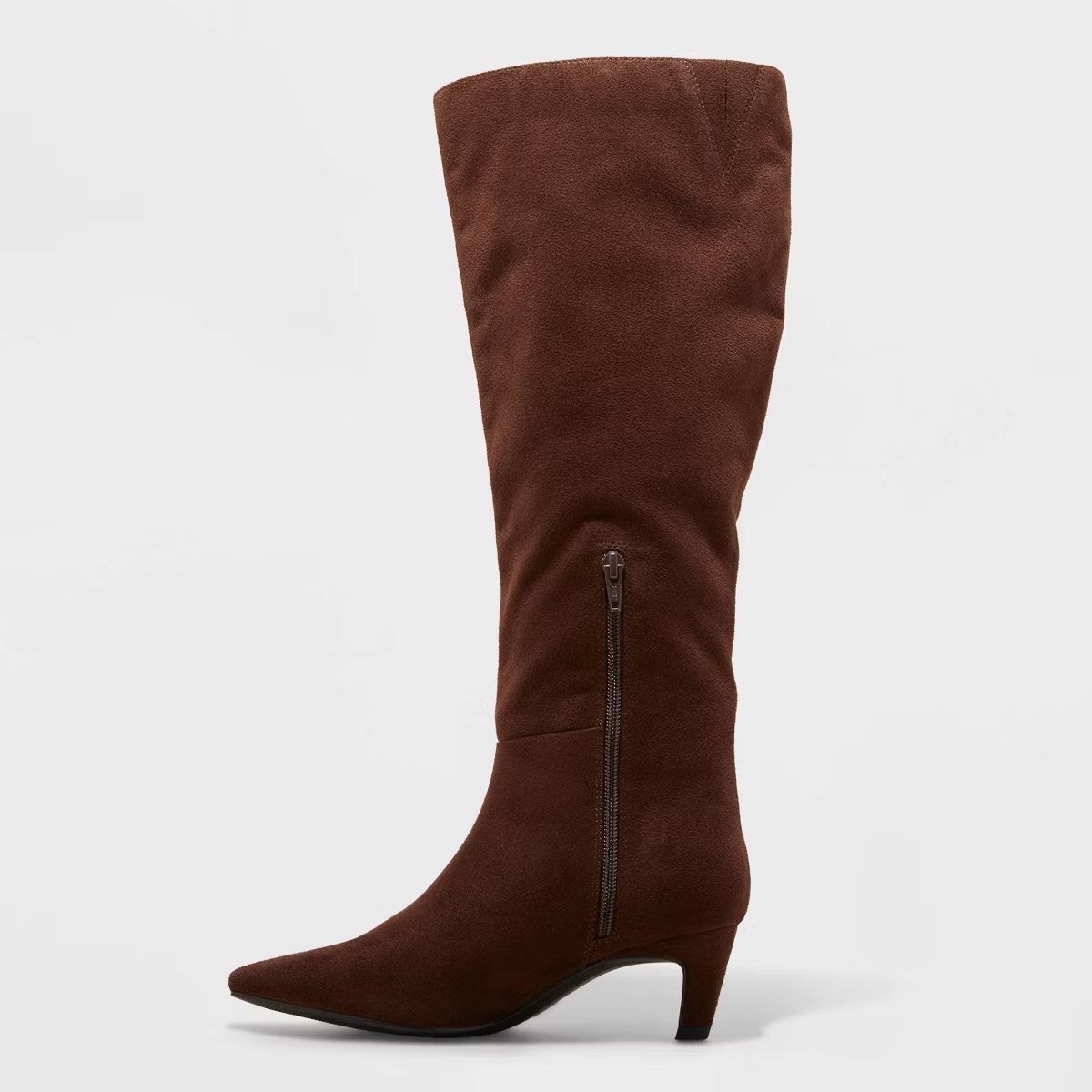 Women's Kendra Tall Boots - Universal Thread™ Chocolate Brown | Target