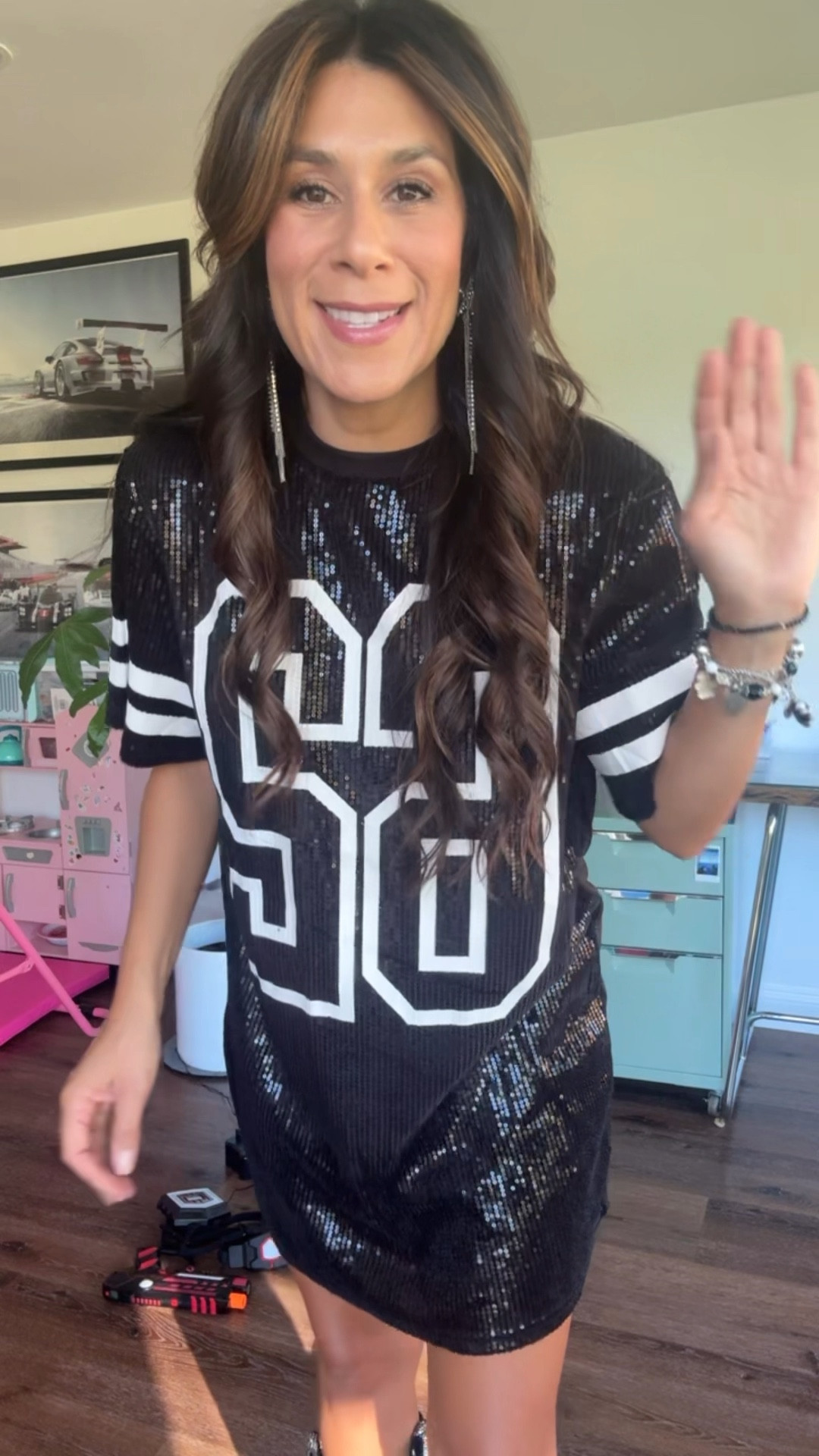 What I’m wearing to the Raider Game. Love this fun top but the boots are my fave. The shirt is long. This is a small. Boots run true to size  

#LTKStyleTip #LTKOver40 #LTKActive