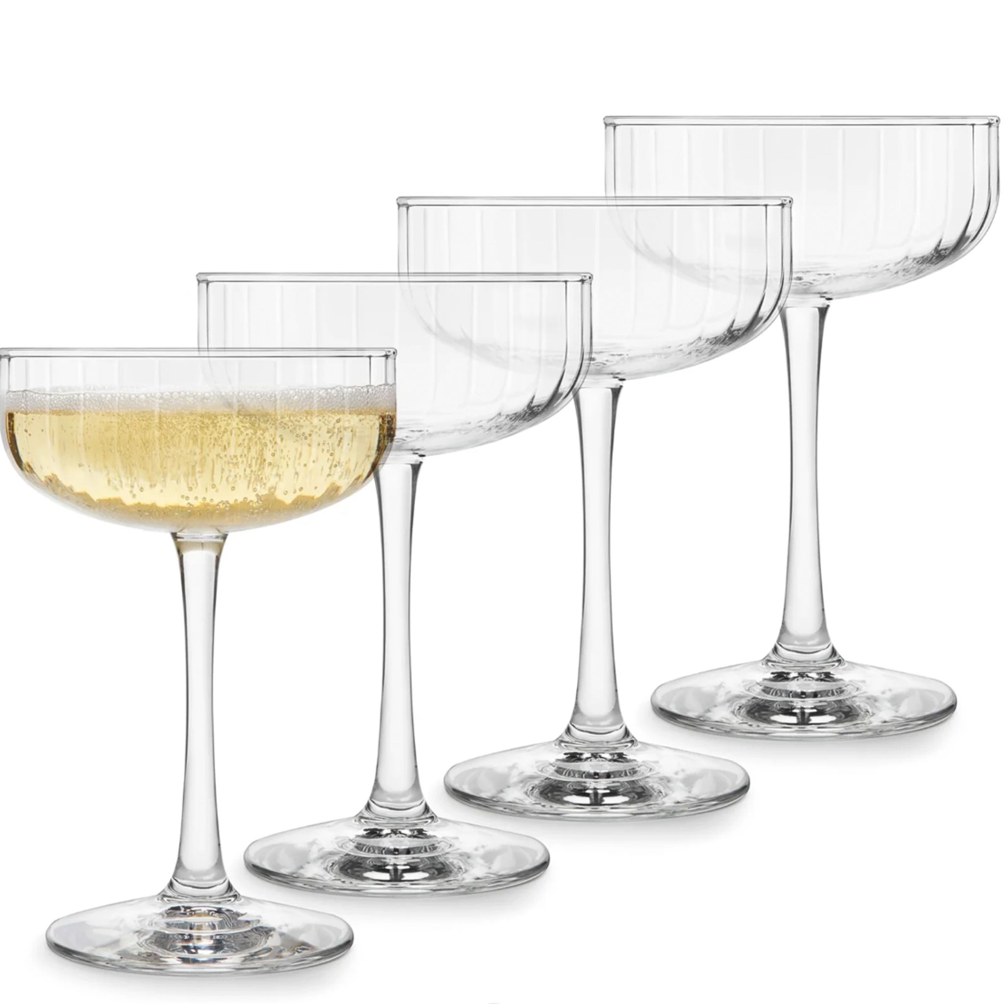 Serve timeless elegance with the Libbey Paneled Coupe Cocktail Glasses! Perfect for your favorite classic cocktails, from Martinis to Manhattans.

#LTKSeasonal #LTKHoliday #LTKGiftGuide