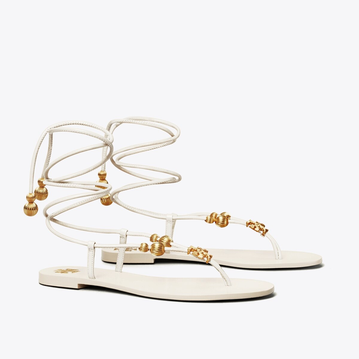 Capri Flat Lace-Up Sandal: Women's Designer Sandals | Tory Burch | Tory Burch (US)