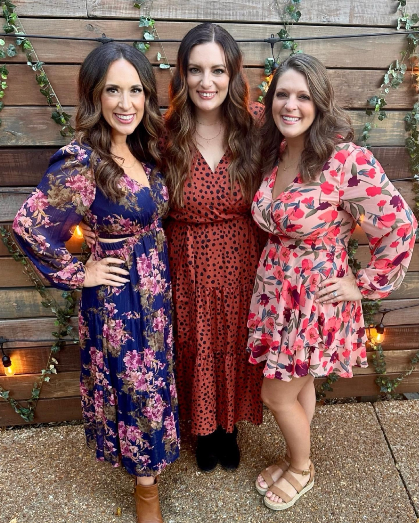 Fall wedding guest dresses with my sisters 🧡💛🤎

#LTKwedding #LTKsalealert #LTKSeasonal