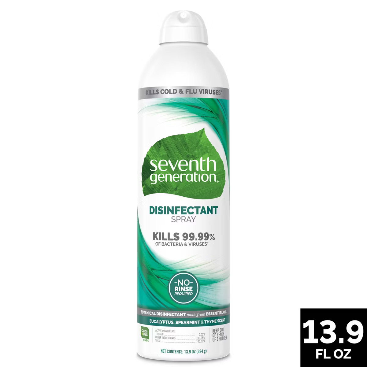 Seventh Generation Disinfectant Spray Eucalyptus & Spearmint - 13.9oz | Target