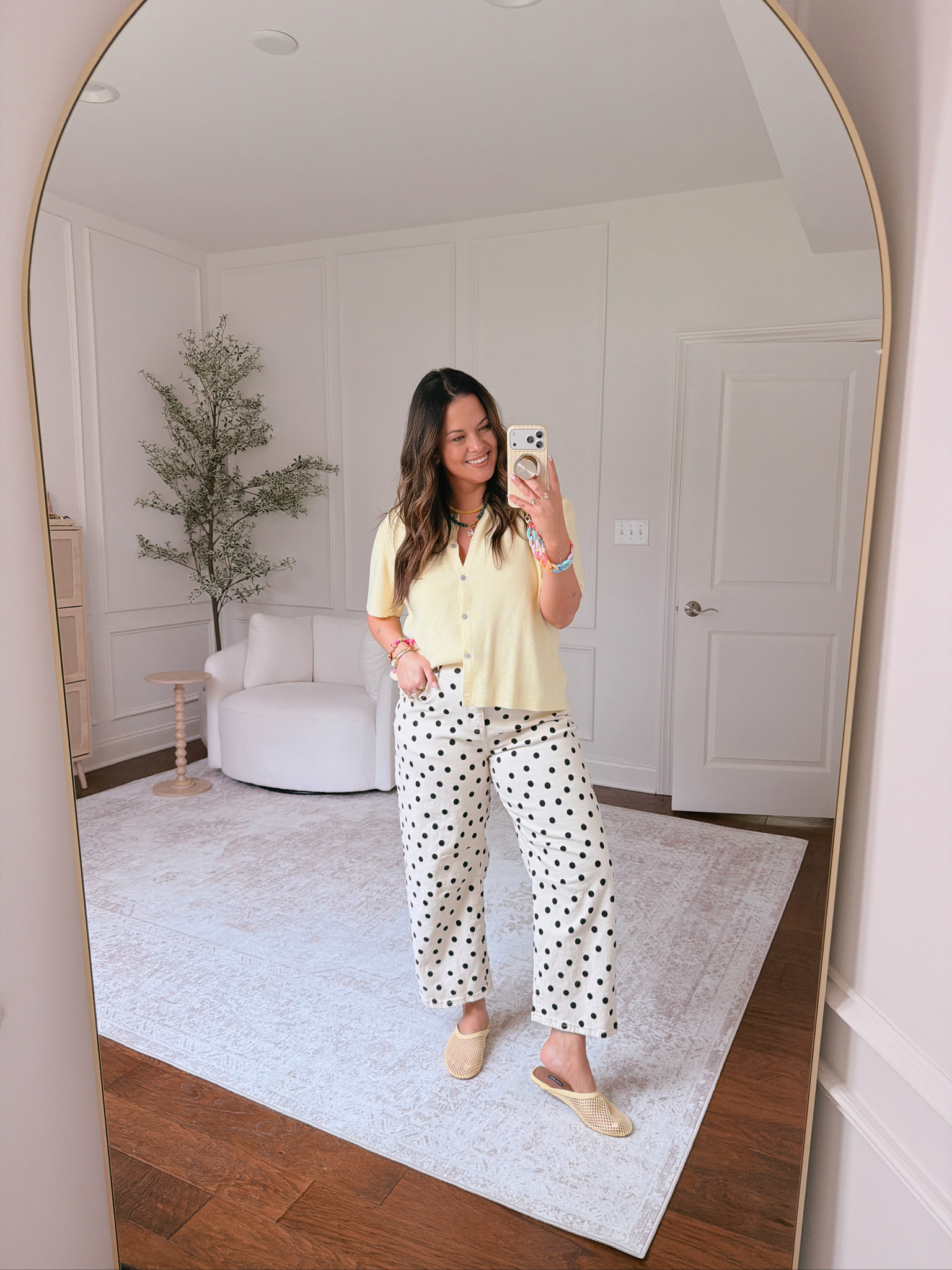 wearing an XL in the bottoms and L in the top 

 #LTKSeasonal #LTKMidsize