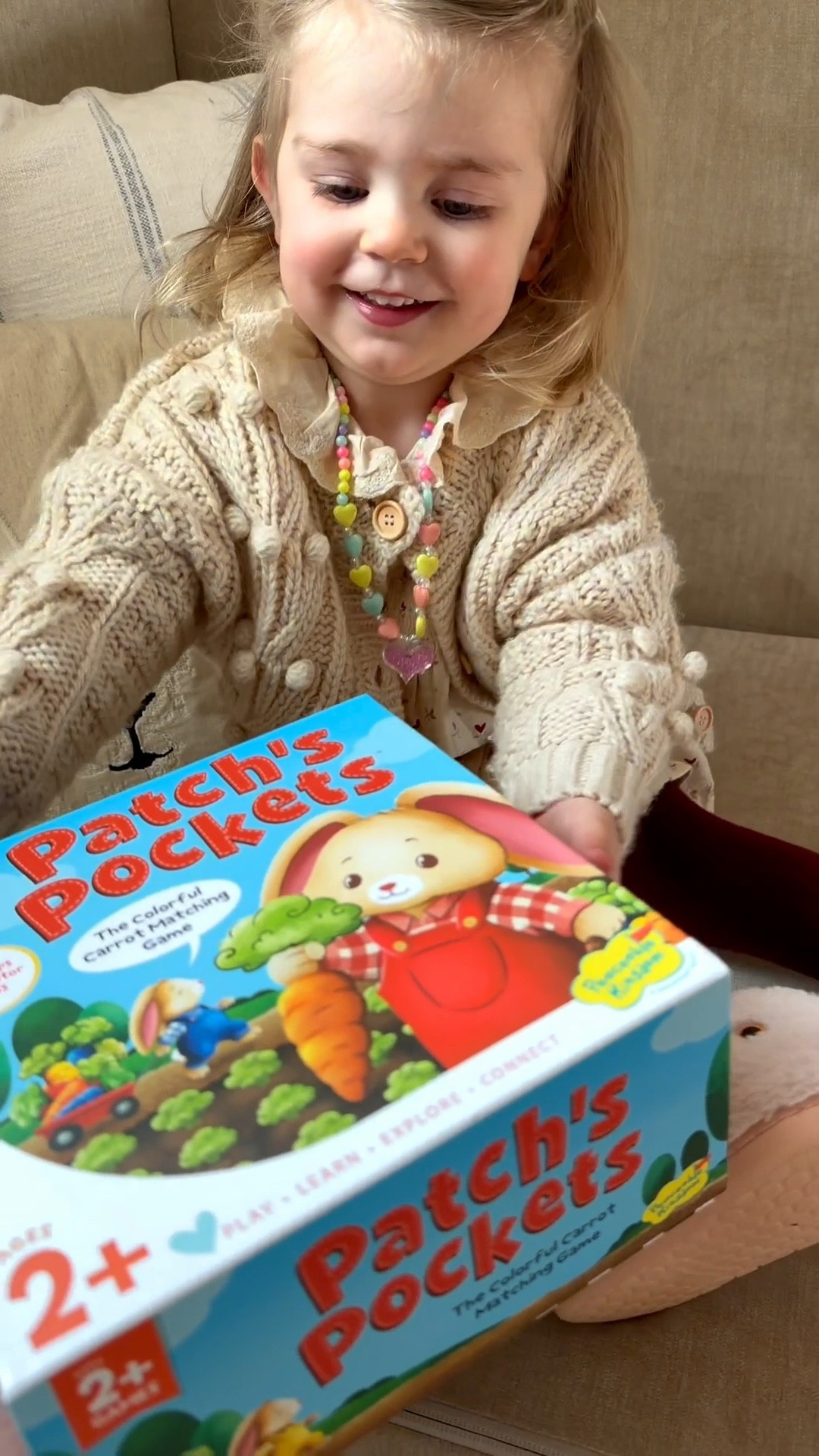 Find this in my LTK! Patch’s Pockets game is such a sweet little learning moment for toddlers we’ve been loving this for quiet play and building those early matching and fine motor skills it’s one of those toys that feels like play but you know they’re learning too perfect for cozy afternoons at home #toddleractivities #learningthroughplay #momfinds 

#LTKBaby #LTKmomlife #LTKKids