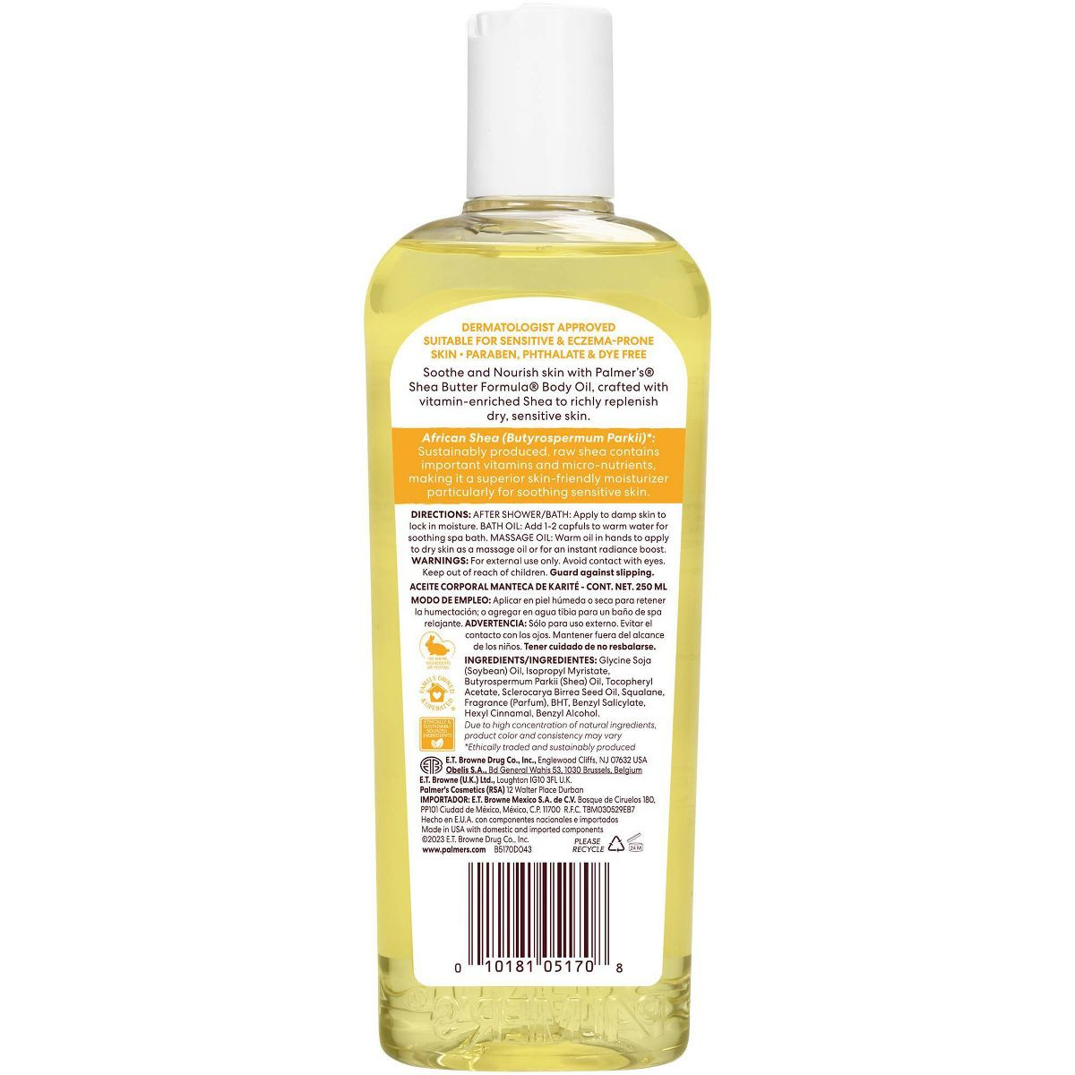 Palmer's Shea Body Oil - 8.5 fl oz | Target