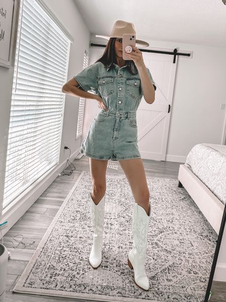Nashville outfit , country concert , denim , romper , spring outfit , spring styles , vacation outfit 

#LTKstyletip #LTKSeasonal #LTKFind