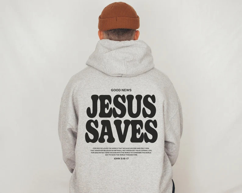 Aesthetic Jesus Hoodie Christian Hoodie Christian Sweatshirt - Etsy | Etsy (US)