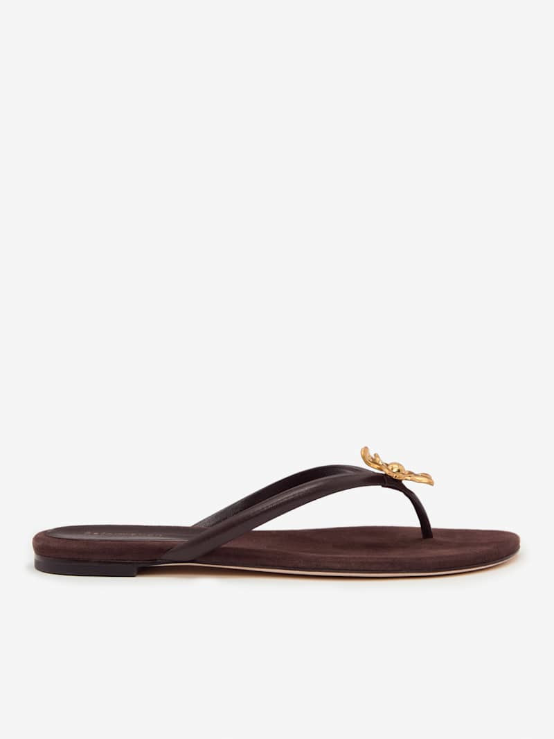 Onyx Thong Sandal | Reformation (Global)