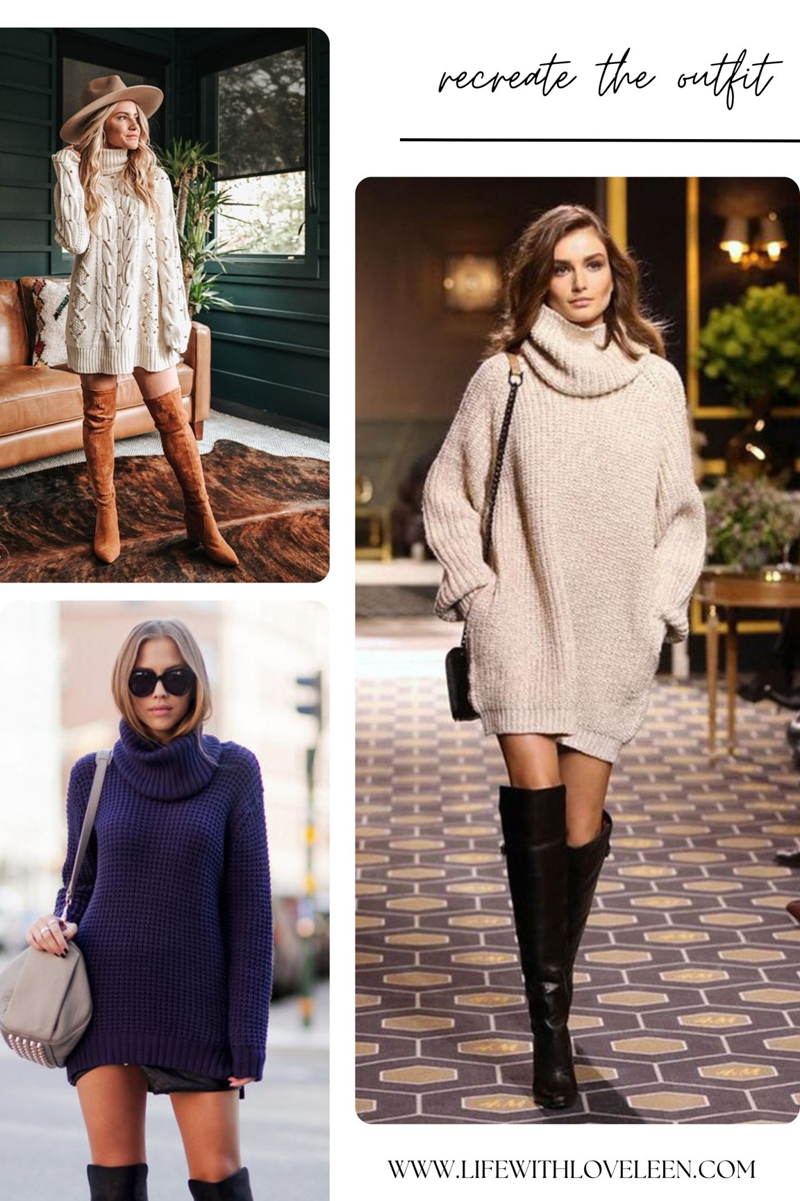 Stay cozy and chic with a turtleneck sweater dress paired with over-the-knee boots this winter! #falloutfit


#fallstyle #fallfashion #whattowear 

#LTKcanada #LTKstyletip #LTKautumn