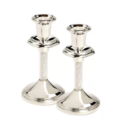 Silver Plated Metal Candlesticks | Wayfair North America