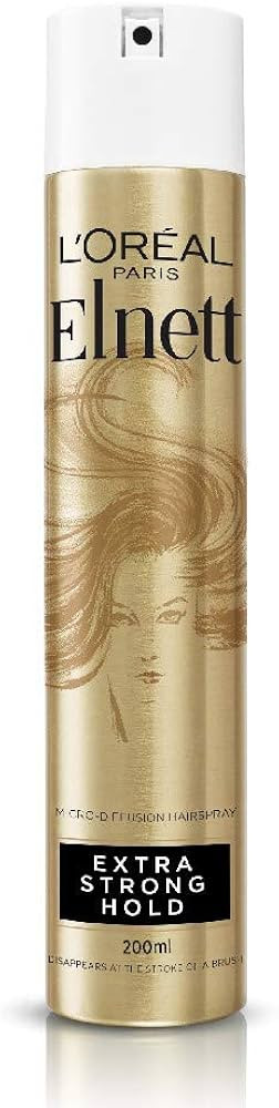L'Oreal Paris Elnett Extra Strong Hold Hair Spray, 200 ml | Amazon (UK)